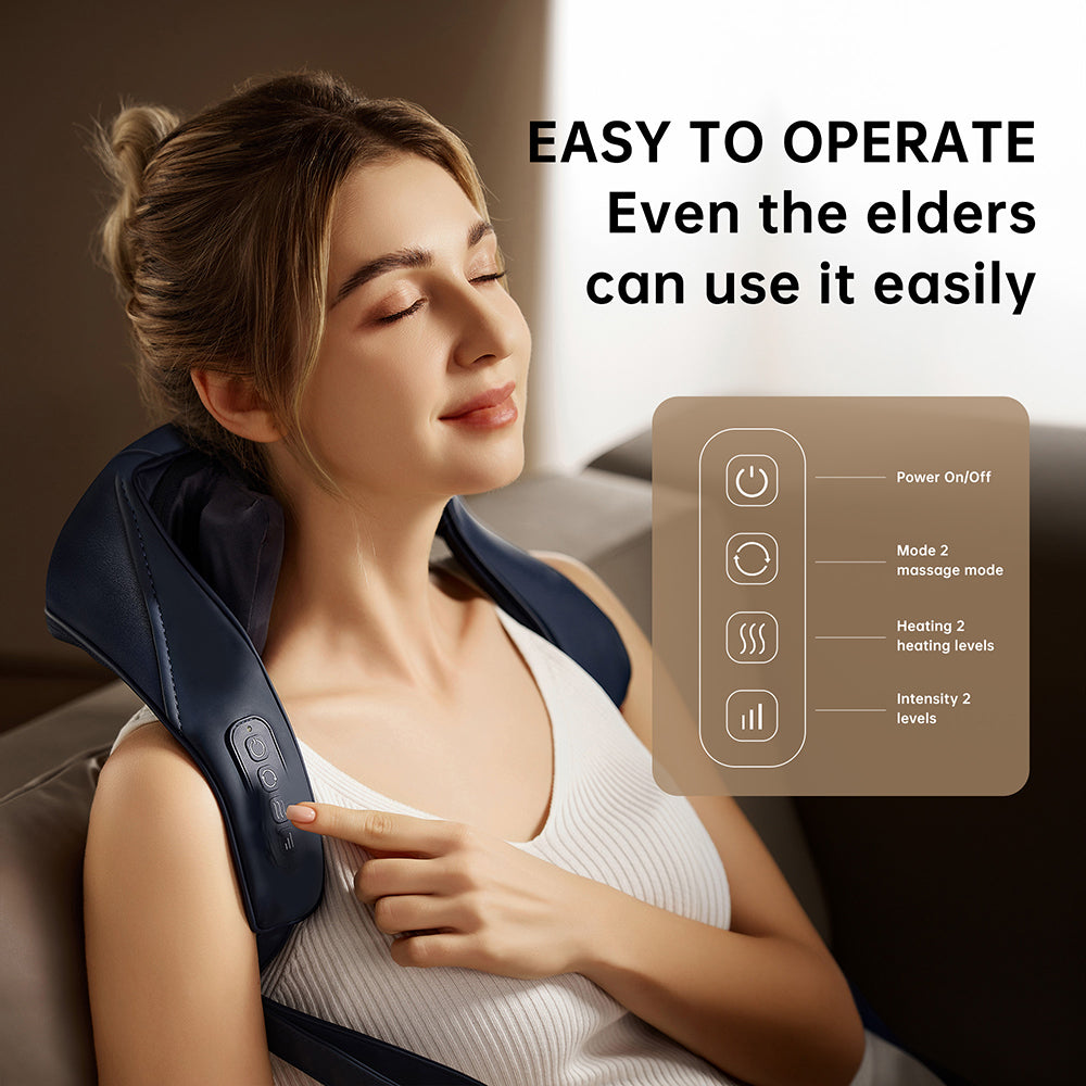 Cordless Shiatsu Neck And Back Massager,