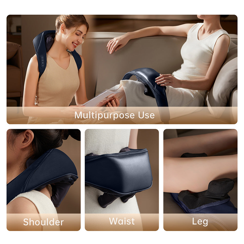 Cordless Shiatsu Neck And Back Massager,