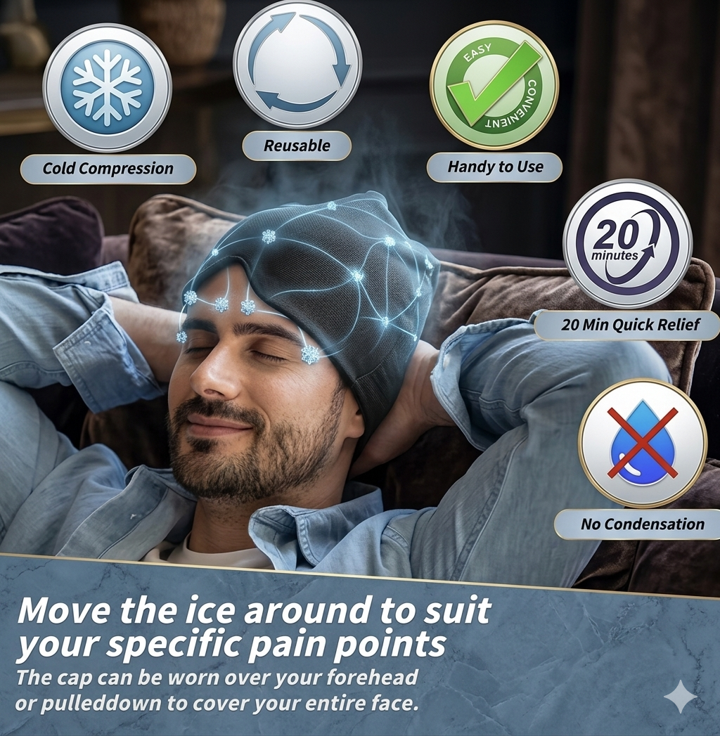Zolixe™ Migraine Relief Ice Cap