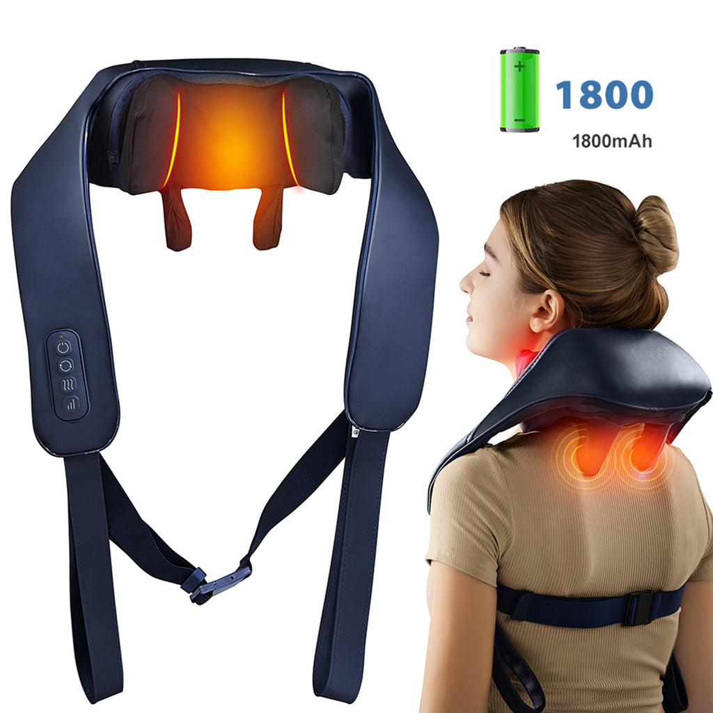 Cordless Shiatsu Neck And Back Massager,